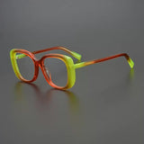 Amjed Vintage Acetate Glasses Frame