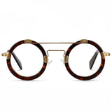 Edra Vintage Acetate Round Optical Glasses Frame