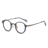 Luther Round Classic Titanium Glasses Frame