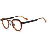 Noel Round Unisex Ultra-Light Titanium Glasses Frame
