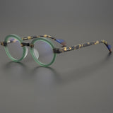 Yael Vintage Round Acetate Glasses Frame