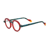 Yael Vintage Round Acetate Glasses Frame