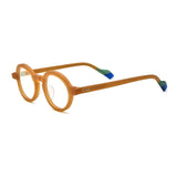 Yael Vintage Round Acetate Glasses Frame