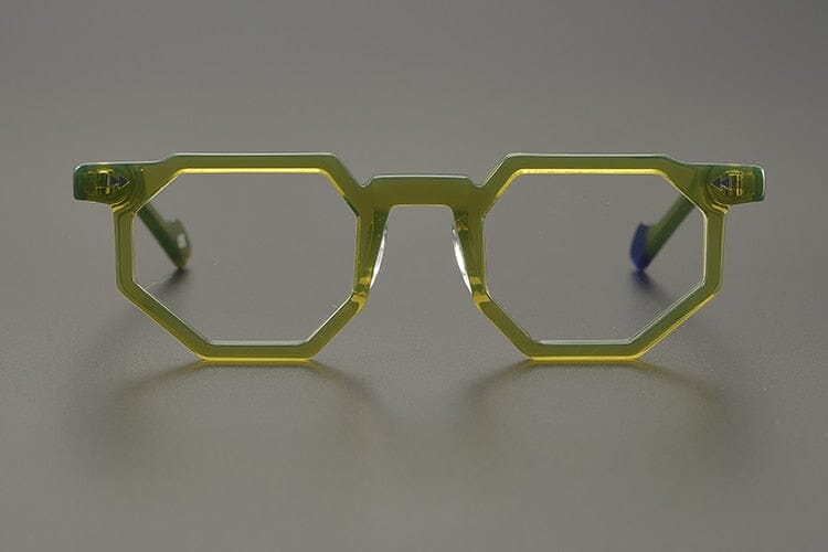 Pyi Irregular Polygon Glasses Frame