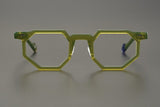 Pyi Irregular Polygon Glasses Frame