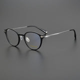 Cayle Vintage Acetate Titanium Glasses Frame