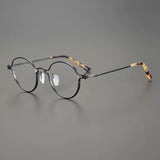 Bjorn Retro Round Titanium Glasses Frame