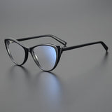 Beth Acetate Cat Eye Glasses Frame