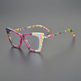 Lily Acetate Cat Eye Glasses Frame