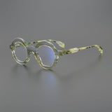 Elton Acetate Round Glasses Frame