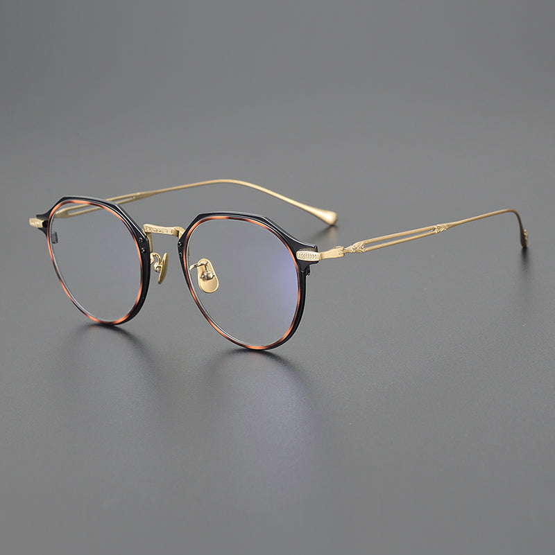 Lonnie Vintage Titanium Glasses Frame
