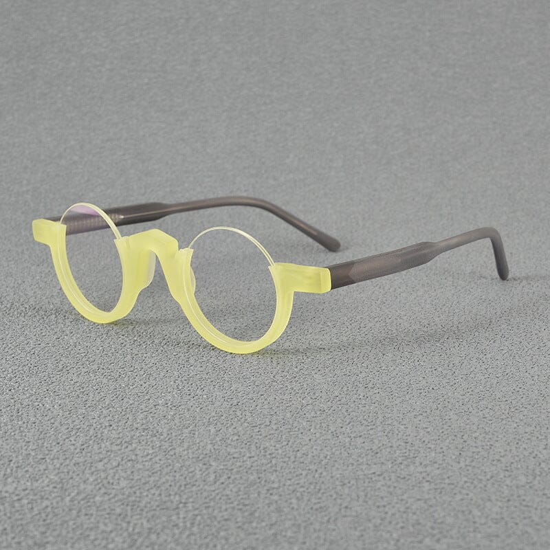 Ramzi Round Acetate Glasses Frame