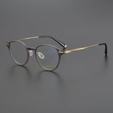 Cayle Vintage Acetate Titanium Glasses Frame