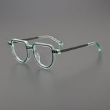 Deon Retro Acetate Eyeglasses Frame