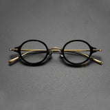 Drew Round Titanium Glasses Frame