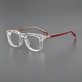 Keane Retro Rectangle Glasses Frame