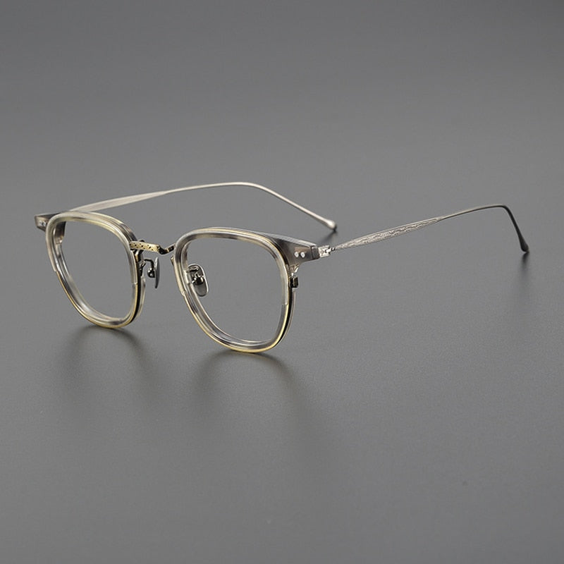 Jyll Titanium Square Glasses Frame