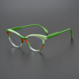 Simon Acetate Cat Eye Glasses Frame