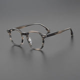 Cecilia Irregular Polygon Acetate Glasses Frame