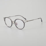 Elvey Vintage Titanium Glasses Frame