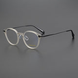 Cayle Vintage Acetate Titanium Glasses Frame