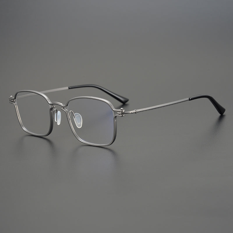 Royal Titanium Square Glasses Frame