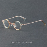 Orita Small Punk Round Glasses Frame