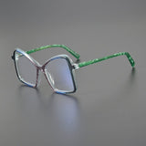 Harper Acetate Geometric Glasses Frame