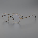 Biron Vintage Round Titanium Eyeglasses Frame