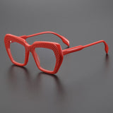 Maggie Acetate Rectangle Glasses Frame