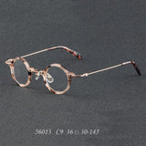 Orita Small Punk Round Glasses Frame