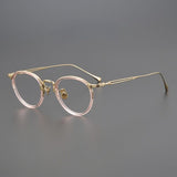 Daran Titanium Round Glasses Frames