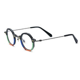 Jhon Retro Colorful Glasses Frame