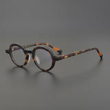 Yael Vintage Round Acetate Glasses Frame