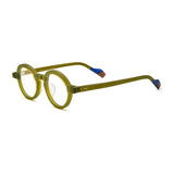 Yael Vintage Round Acetate Glasses Frame