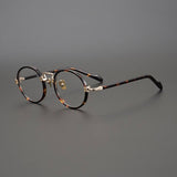 Kin Vintage Acetate Round Glasses Frame