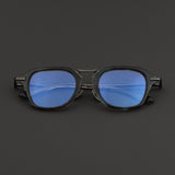 Fezell Vintage Titanium Acetate Glasses Frame