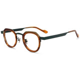 Noel Round Unisex Ultra-Light Titanium Glasses Frame