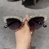 Chana Vintage Rhienstone Sunglasses