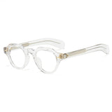 Axel Retro Acetate Glasses Frame Geometric Frames Southood Clear 