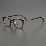 Beore Acetate Rectangle Glasses Frame Rectangle Frames Southood Leopard 