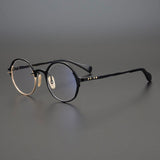 Farrell Round Retro Titanium Glasses Frame