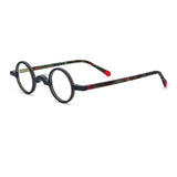 Faer Small Round Acetate Glasses Frame