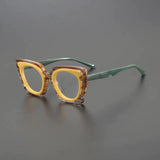 Cyndi Acetate Glasses Frame Cat Eye Frames Southood Yellow 