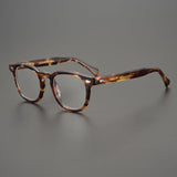 Eddy Rectangle Acetate Glasses Frame Rectangle Frames Southood Leopard 