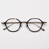 Eman Vintage Geometric Glasses Frame