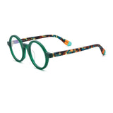 Hall Round Acetate Glasses Frame