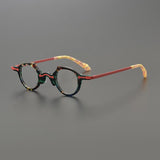 Kalf Vintage Distinctive Glasses Frame Geometric Frames Southood Green Red 