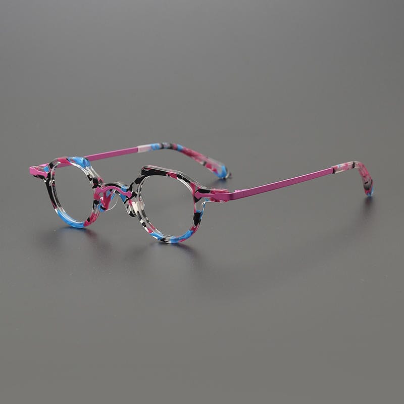Kalf Vintage Distinctive Glasses Frame Geometric Frames Southood Purple 