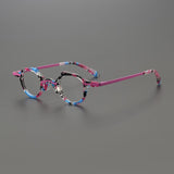 Kalf Vintage Distinctive Glasses Frame Geometric Frames Southood Purple 